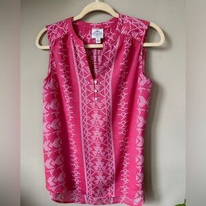 St John’s Bay Sleeveless Blouse Size M